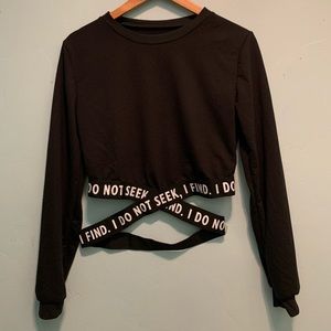 Long Sleeve Crop Top